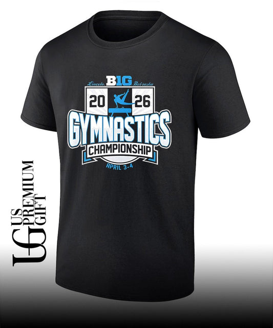 2026 Big Ten Mens Gymnastics Championships shirt Unisex T-shirt, Sweatshirt, Hoodie, Long Sleeve Tee - T-Shirt, Sweatshirt, Hoodie