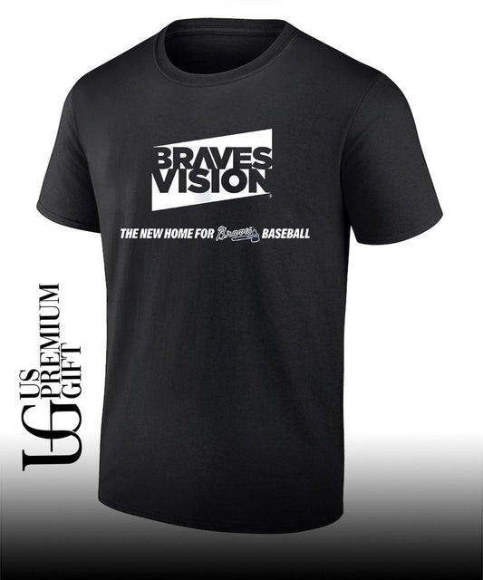 2026 BravesVision The New Home For Atlanta Braves Baseball shirt Unisex T-shirt, Sweatshirt, Hoodie, Long Sleeve Tee - T-Shirt, Sweatshirt, Hoodie