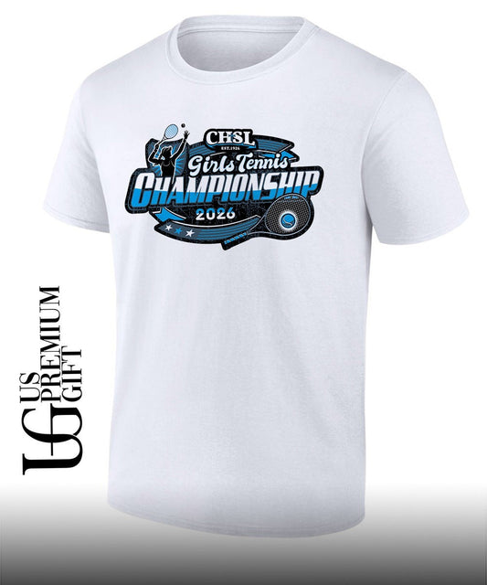 2026 CHSL Girls Tennis Championship shirt Unisex T-shirt, Sweatshirt, Hoodie, Long Sleeve Tee - T-Shirt, Sweatshirt, Hoodie