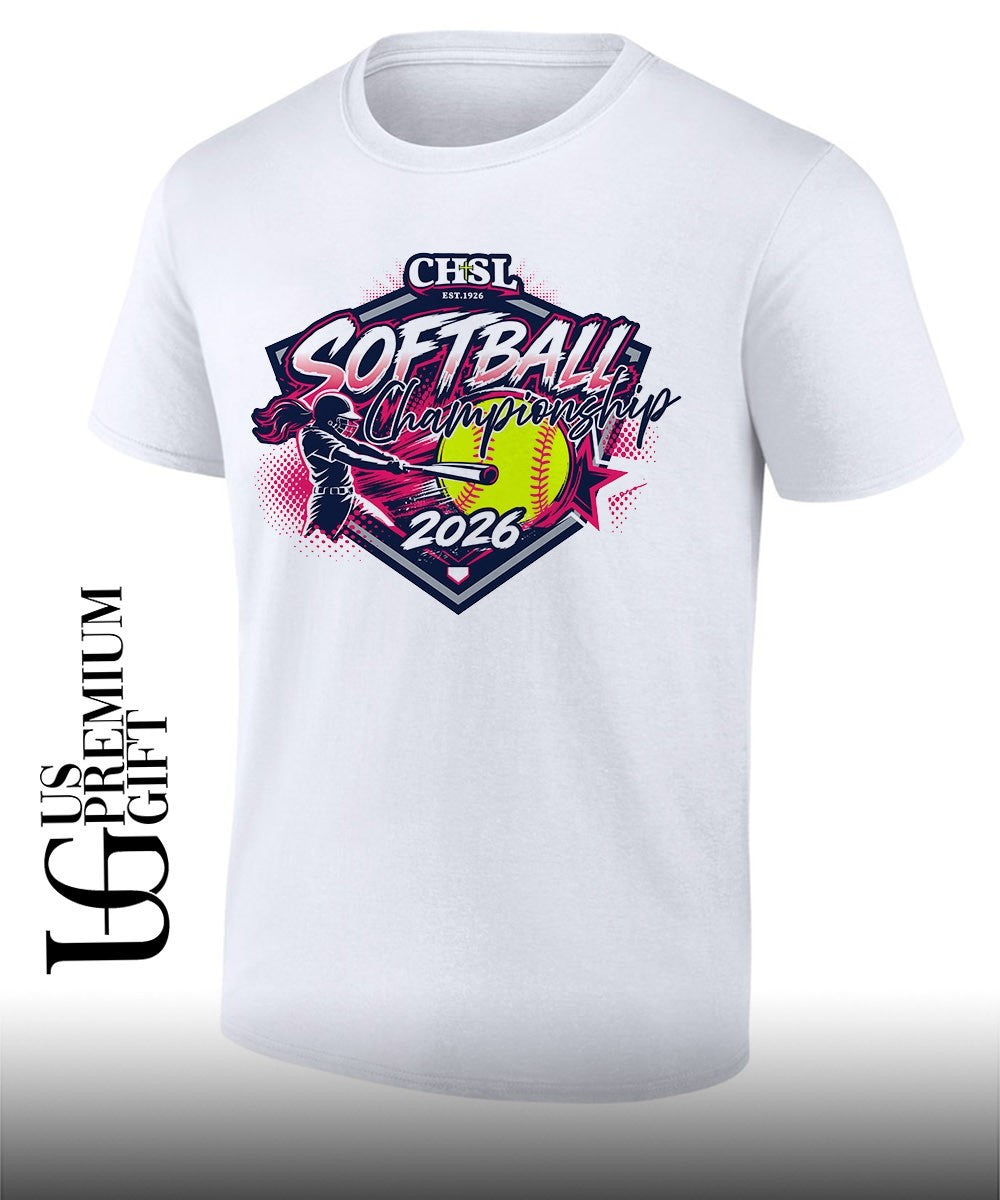 2026 CHSL Softball Championship shirt Unisex T-shirt, Sweatshirt, Hoodie, Long Sleeve Tee - T-Shirt, Sweatshirt, Hoodie