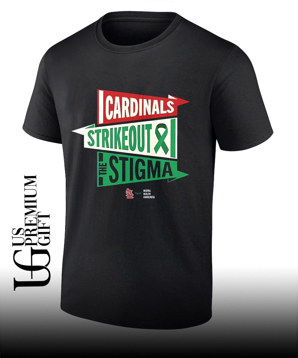 2026 Cardinals Mental Health Awareness Day shirt Unisex T-shirt, Sweatshirt, Hoodie, Long Sleeve Tee - T-Shirt, Sweatshirt, Hoodie