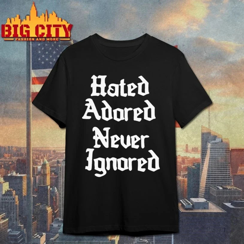 2026 Casemiro Hated Adored Never Ignored shirt Unisex T-shirt, Sweatshirt, Hoodie, Long Sleeve Tee - T-Shirt, Sweatshirt, Hoodie