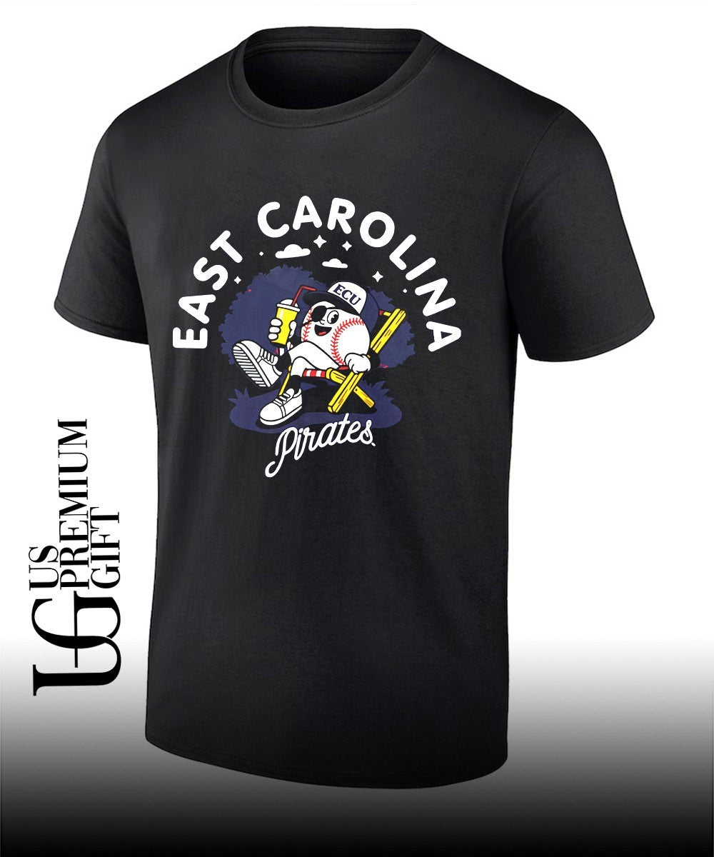2026 ECU Cartoon Baseball shirt Unisex T-shirt, Sweatshirt, Hoodie, Long Sleeve Tee - T-Shirt, Sweatshirt, Hoodie
