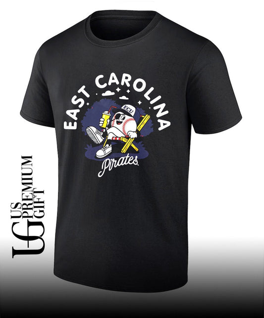 2026 ECU Cartoon Baseball shirt Unisex T-shirt, Sweatshirt, Hoodie, Long Sleeve Tee - T-Shirt, Sweatshirt, Hoodie