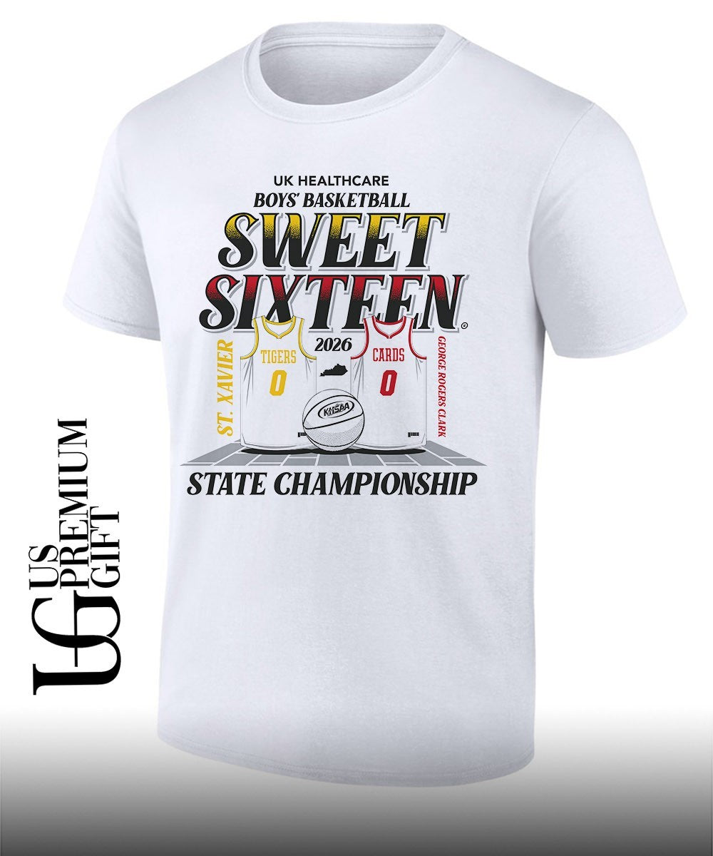 2026 KHSAA Boys Basketball Sweet 16 H2H State Championships shirt Unisex T-shirt, Sweatshirt, Hoodie, Long Sleeve Tee - T-Shirt, Sweatshirt, Hoodie