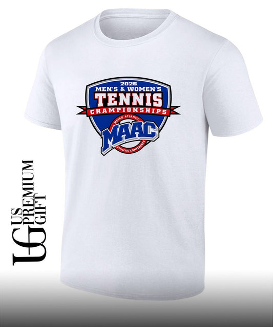 2026 Mens and Womens Tennis Championships MAAC logo shirt Unisex T-shirt, Sweatshirt, Hoodie, Long Sleeve Tee - T-Shirt, Sweatshirt, Hoodie