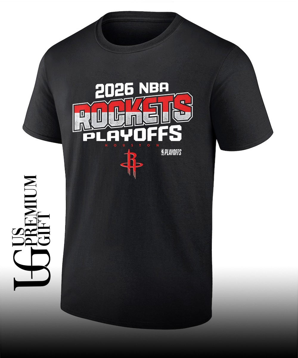 2026 NBA Playoffs Houston Rockets basketball shirt Unisex T-shirt, Sweatshirt, Hoodie, Long Sleeve Tee - T-Shirt, Sweatshirt, Hoodie