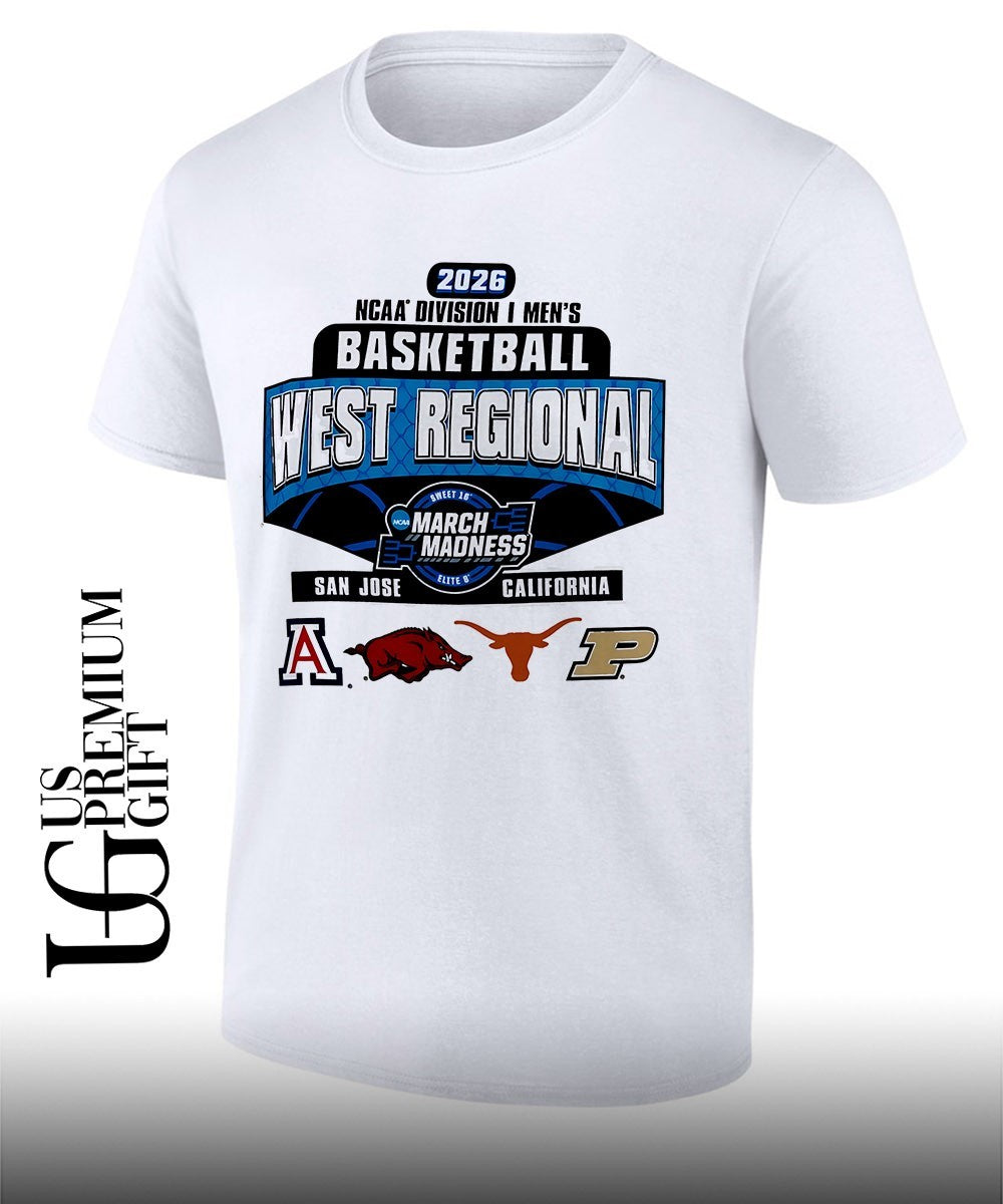 2026 NCAA Division 1 Mens basketball Midwest Regional March Madness Sweet 16 San Jose California shirt - T-Shirt, Sweatshirt, Hoodie
