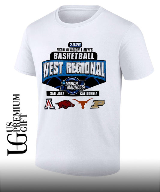2026 NCAA Division 1 Mens basketball Midwest Regional March Madness Sweet 16 San Jose California shirt - T-Shirt, Sweatshirt, Hoodie