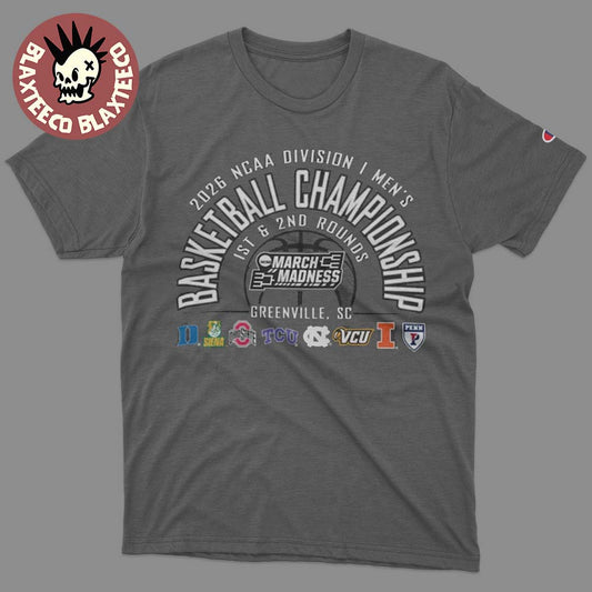 2026 NCAA Division I Mens Basketball Championship March Madness Greenville South Carolina T-Shirt - T-Shirt, Sweatshirt, Hoodie