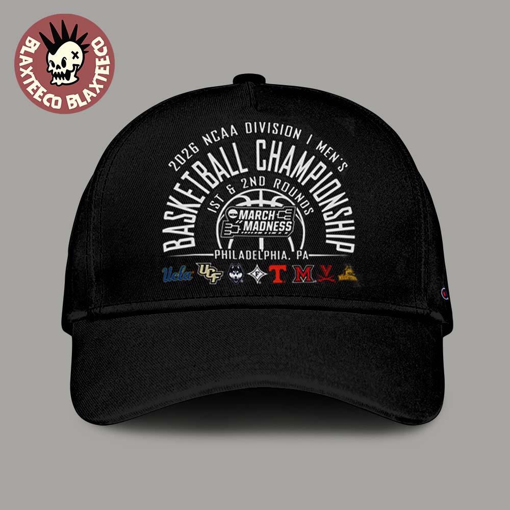 2026 NCAA Division I Mens Basketball Championship March Madness Philadelphia PA Cap Hat Snapback - T-Shirt, Sweatshirt, Hoodie
