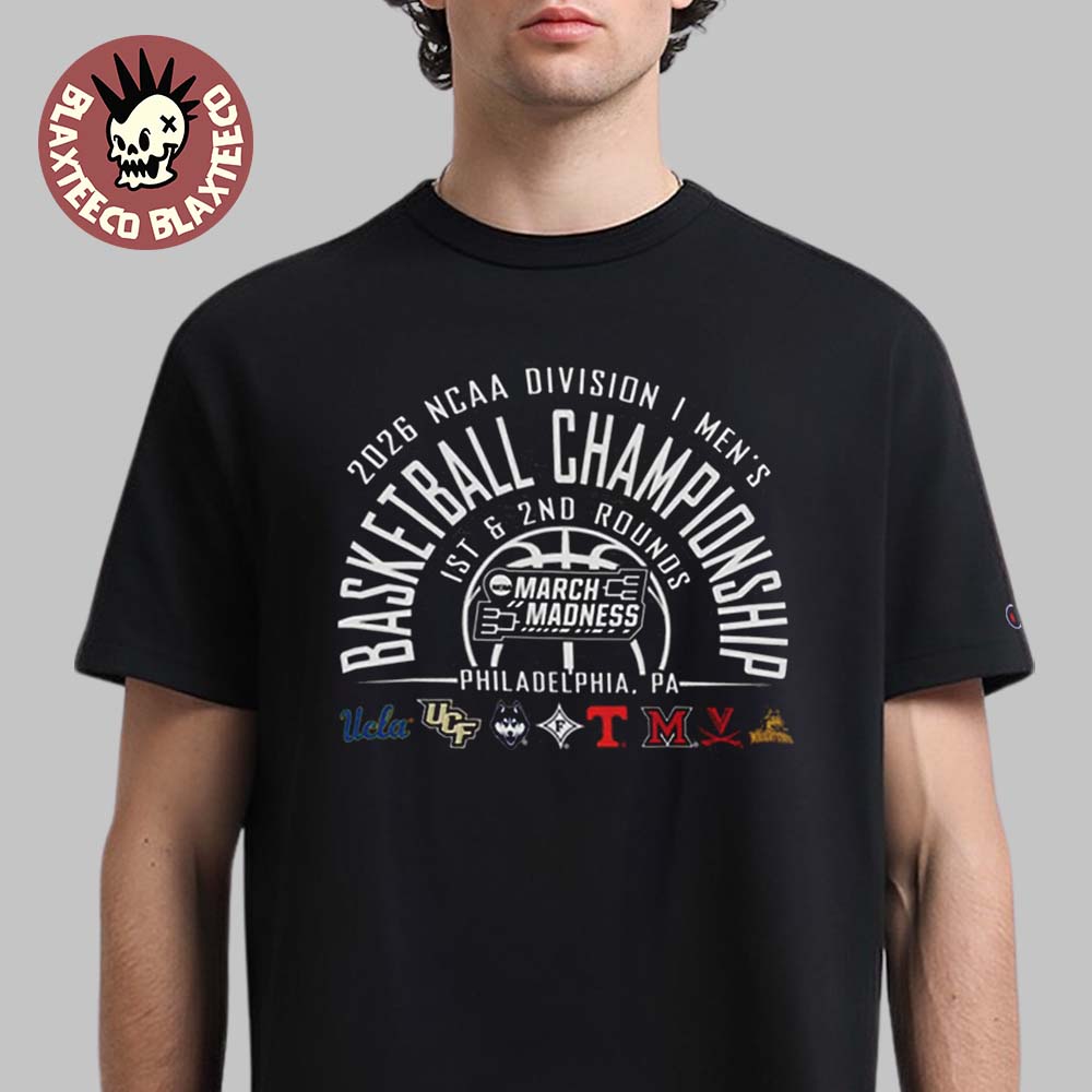 2026 NCAA Division I Mens Basketball Championship March Madness Philadelphia PA T-Shirt Unisex T-shirt, Sweatshirt, Hoodie, Long Sleeve Tee - T-Shirt, Sweatshirt, Hoodie
