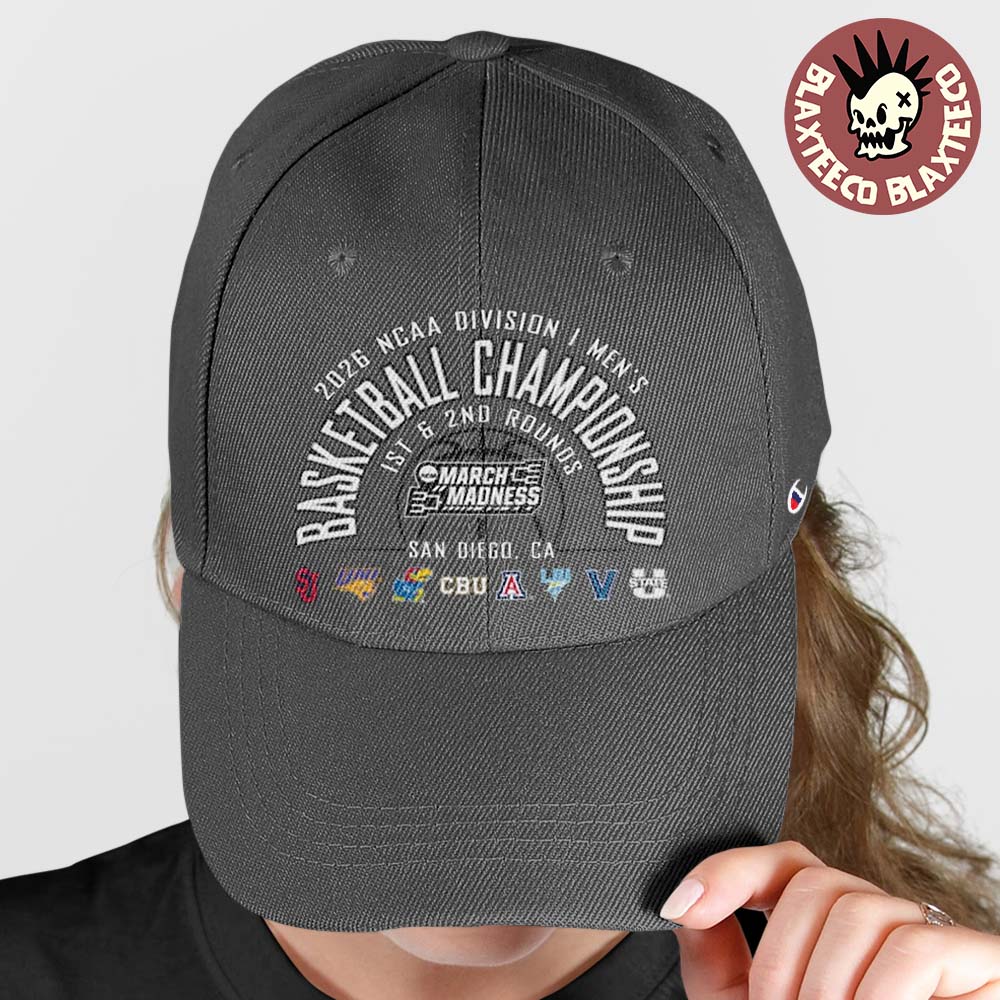 2026 NCAA Division I Mens Basketball Championship March Madness San Diego California Cap Hat Snapback - T-Shirt, Sweatshirt, Hoodie