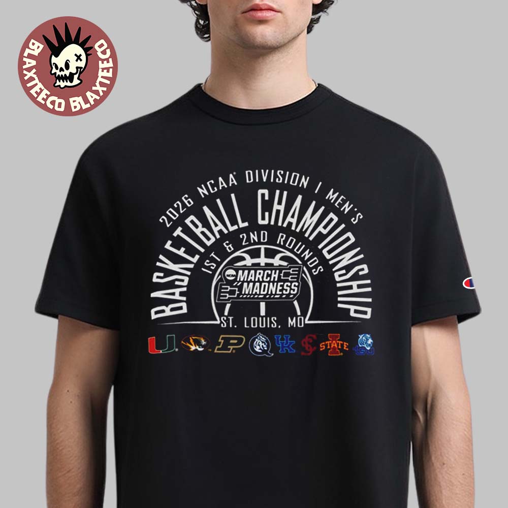 2026 NCAA Division I Mens Basketball Championship March Madness St. Louis Missouri T-Shirt - T-Shirt, Sweatshirt, Hoodie