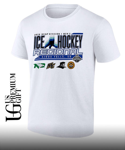 2026 NCAA Division I Mens Ice Hockey Regional Sioux Falls shirt Unisex T-shirt, Sweatshirt, Hoodie, Long Sleeve Tee - T-Shirt, Sweatshirt, Hoodie