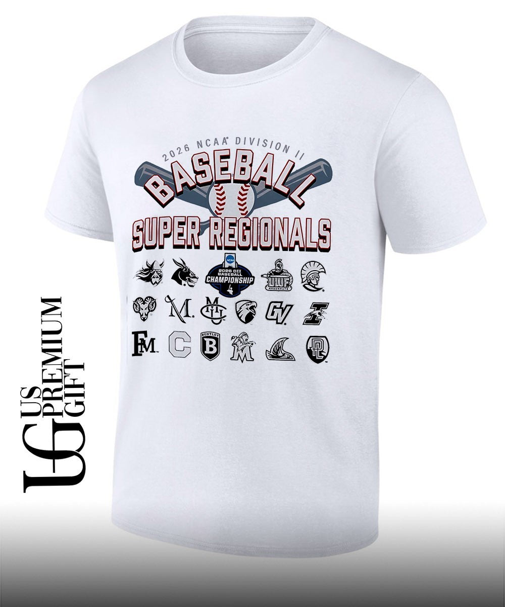 2026 NCAA Division II Baseball Super Regional shirt Unisex T-shirt, Sweatshirt, Hoodie, Long Sleeve Tee - T-Shirt, Sweatshirt, Hoodie