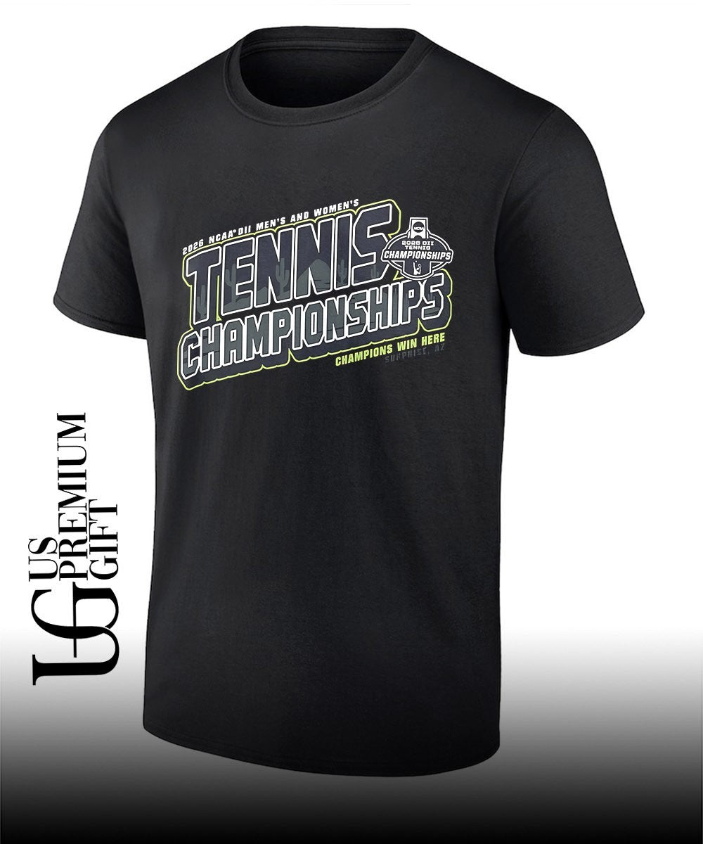 2026 NCAA Division II Mens and Womens Tennis Championships shirt Unisex T-shirt, Sweatshirt, Hoodie, Long Sleeve Tee - T-Shirt, Sweatshirt, Hoodie