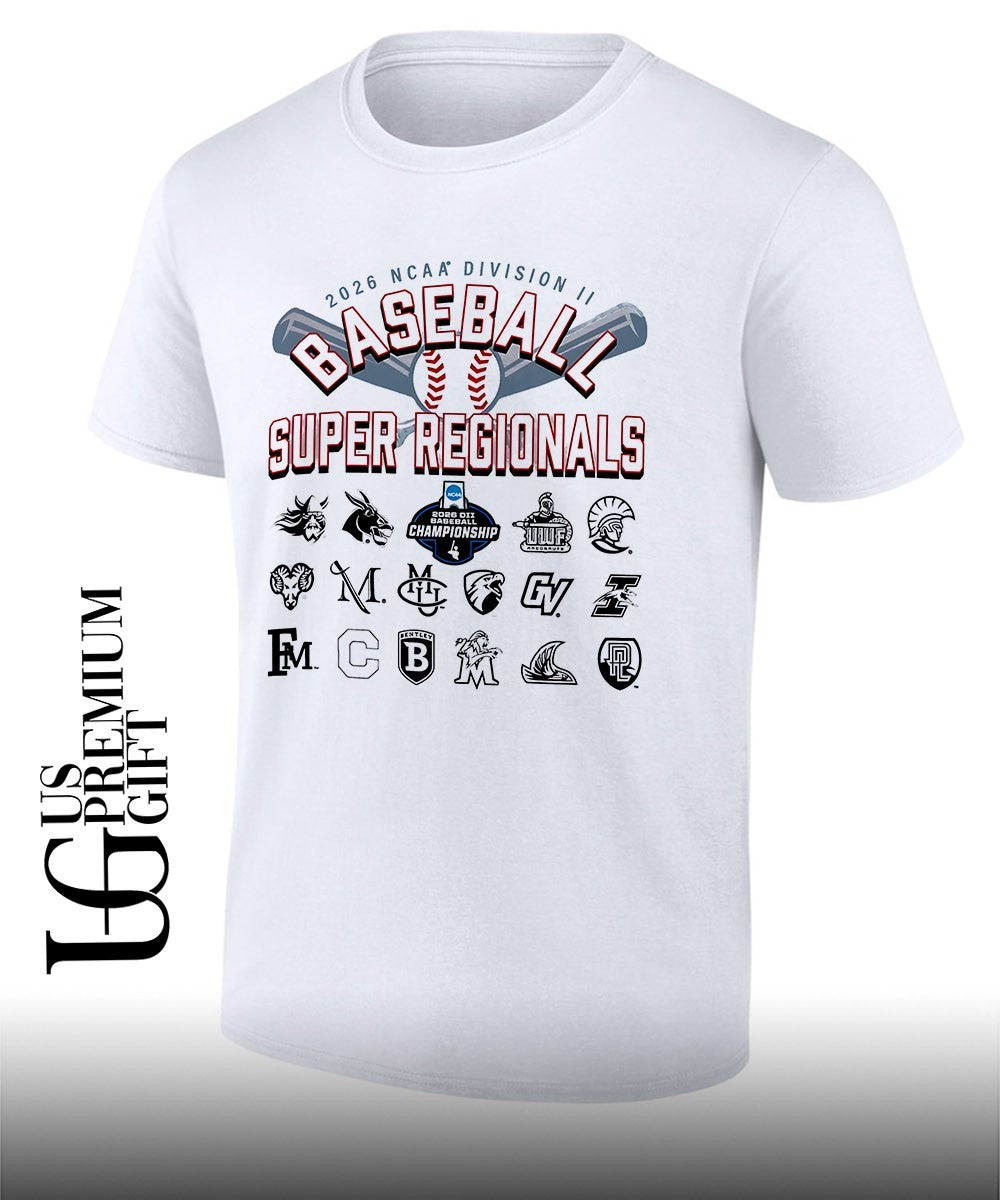 2026 NCAA Division II Super Regionals logo shirt Unisex T-shirt, Sweatshirt, Hoodie, Long Sleeve Tee - T-Shirt, Sweatshirt, Hoodie
