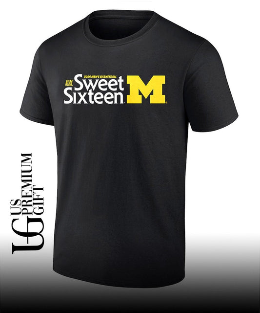 2026 NCAA March Madness Sweet Sixteen Michigan Wolverines basketball shirt Unisex T-shirt, Sweatshirt, Hoodie, Long Sleeve Tee - T-Shirt, Sweatshirt, Hoodie