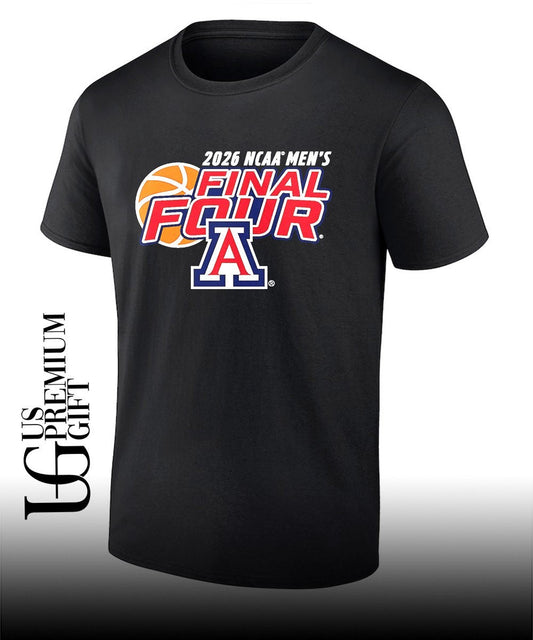 2026 NCAA Mens Arizona Wildcats basketball Final Four shirt Unisex T-shirt, Sweatshirt, Hoodie, Long Sleeve Tee - T-Shirt, Sweatshirt, Hoodie