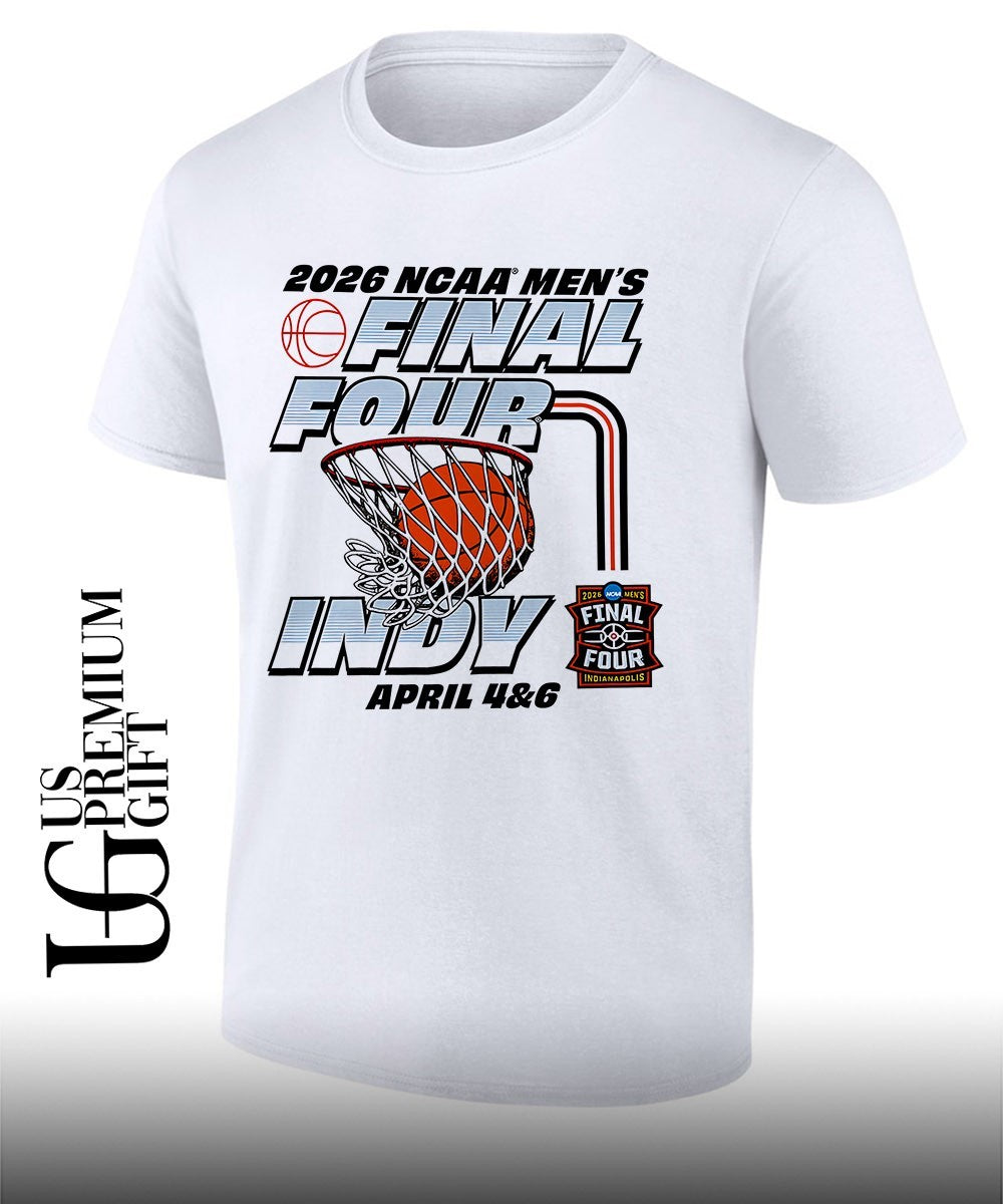 2026 NCAA Mens Basketball Final Four Indy Hoop shirt Unisex T-shirt, Sweatshirt, Hoodie, Long Sleeve Tee - T-Shirt, Sweatshirt, Hoodie