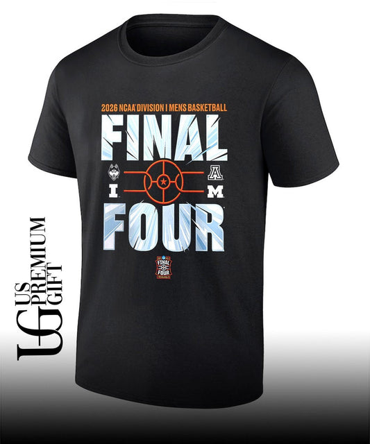 2026 NCAA Mens Basketball Tournament March Madness Final Four shirt Unisex T-shirt, Sweatshirt, Hoodie, Long Sleeve Tee - T-Shirt, Sweatshirt, Hoodie