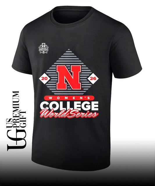 2026 NCAA Nebraska Huskers Softball Womens College World Series shirt Unisex T-shirt, Sweatshirt, Hoodie, Long Sleeve Tee - T-Shirt, Sweatshirt, Hoodie