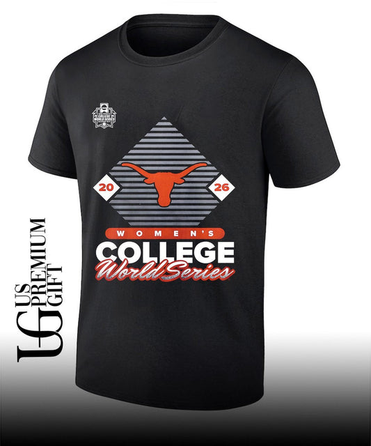 2026 NCAA Texas Longhorns Softball Womens College World Series shirt Unisex T-shirt, Sweatshirt, Hoodie, Long Sleeve Tee - T-Shirt, Sweatshirt, Hoodie