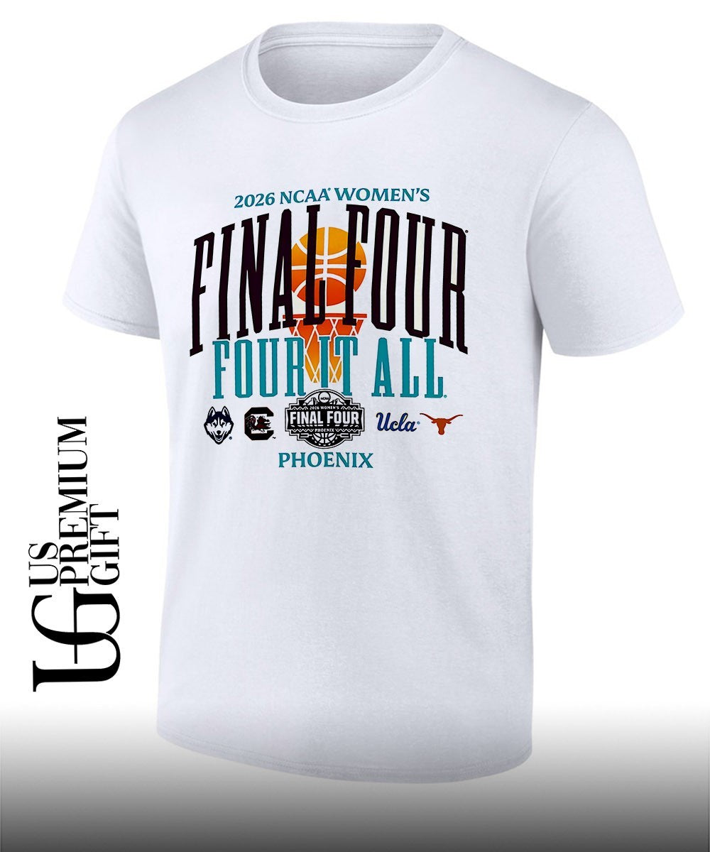 2026 NCAA Womens Four It All Final Four Phoenix logo shirt Unisex T-shirt, Sweatshirt, Hoodie, Long Sleeve Tee - T-Shirt, Sweatshirt, Hoodie
