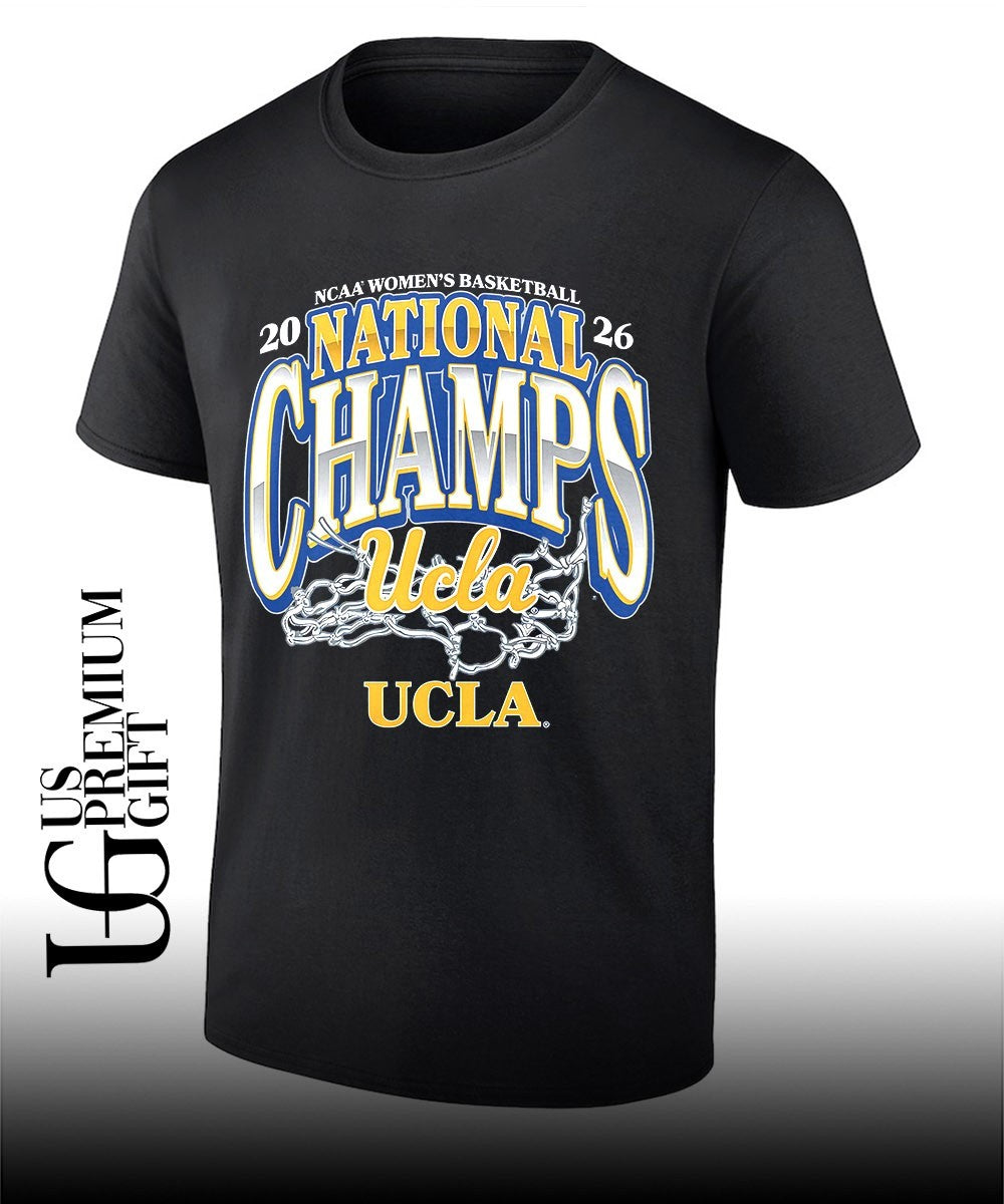 2026 UCLA Bruins Womens Basketball National Champions Net shirt Unisex T-shirt, Sweatshirt, Hoodie, Long Sleeve Tee - T-Shirt, Sweatshirt, Hoodie