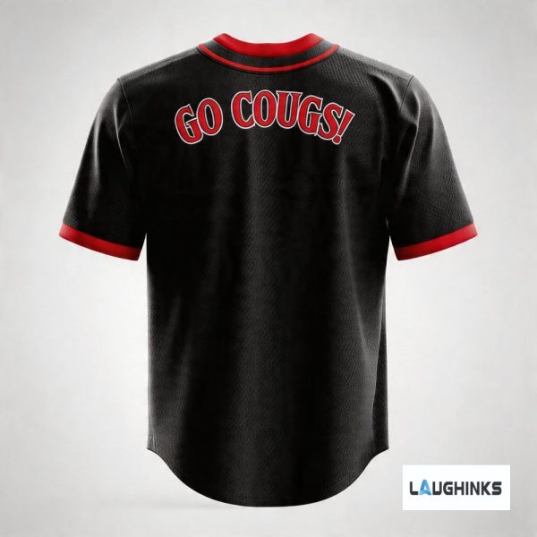 2026 Mariners WSU Go Cougs Night July 18 game vs. San Francisco Giants Basseball Jersey baseball jersey product view 1