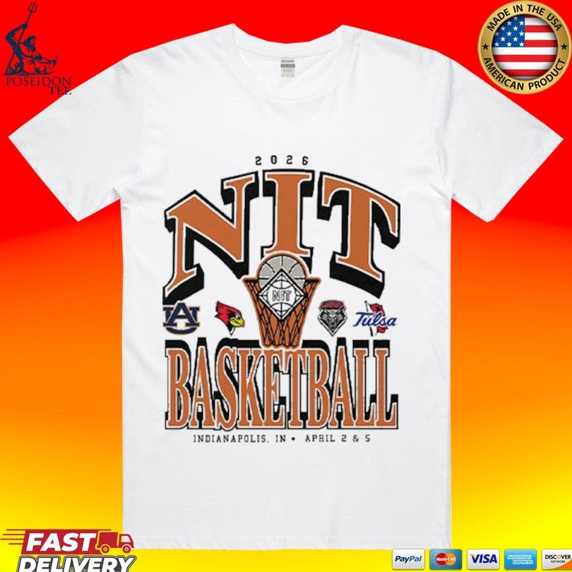 2026 NIT Mens Basketball Indianapolis April 2 & 5 T-shirt Unisex T-shirt, Sweatshirt, Hoodie, Long Sleeve Tee - T-Shirt, Sweatshirt, Hoodie