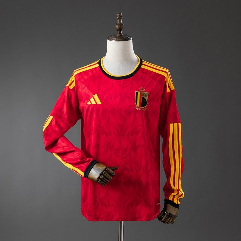 2026 belgium home long-sleeve jersey s-4xl Style 2 Soccer Jersey sports jersey product view 1