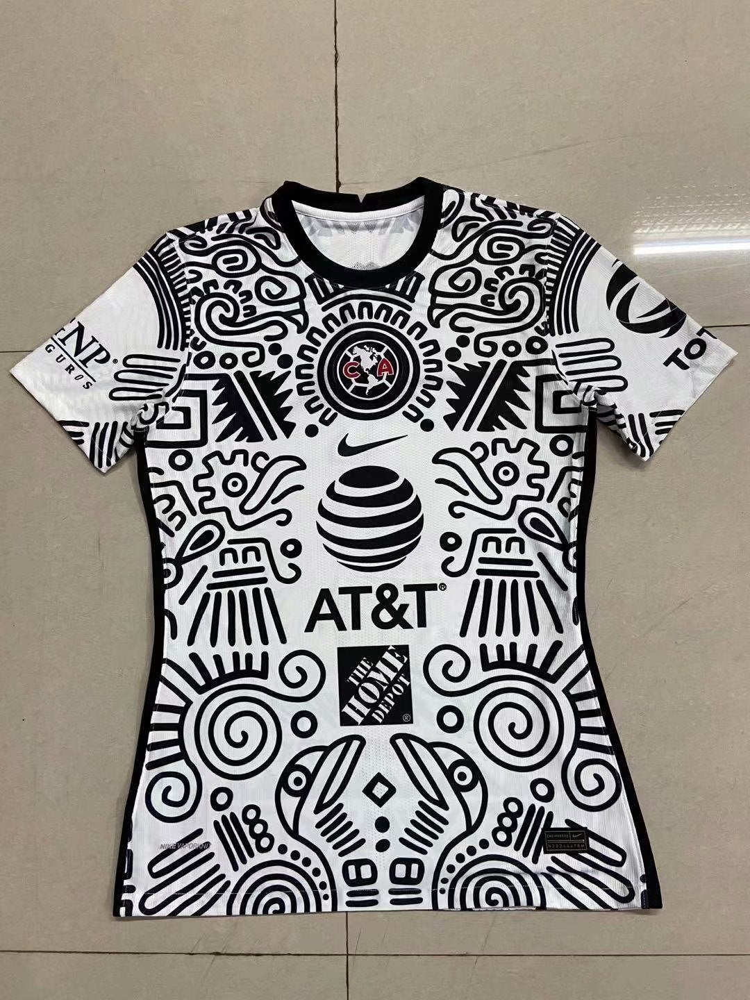21-22 Club América Style 1 Soccer Jersey sports jersey product view 1