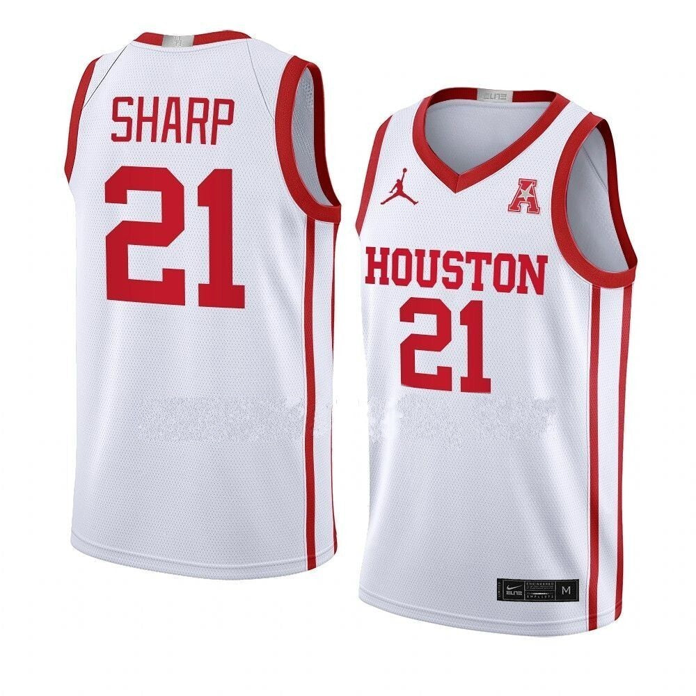 21 Emanuel Sharp Style 1 College Football Jersey football jersey product view 1