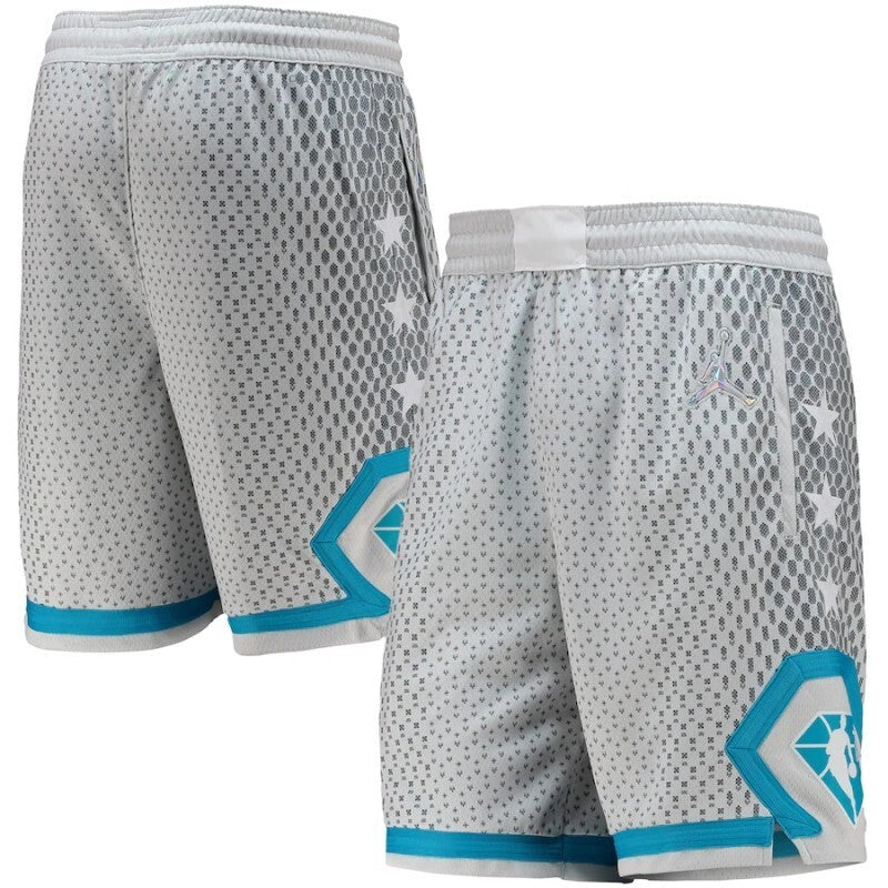 22 Season All-Star Gray Shorts Style 4 Basketball Jersey basketball jersey product view 1