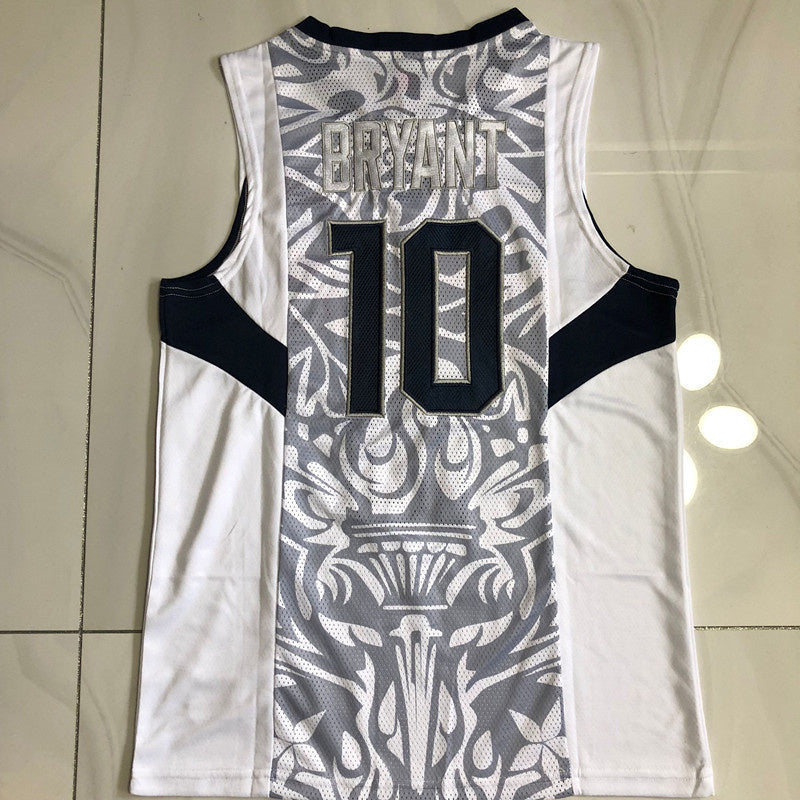 #10 Bryant USA Dream 8 Authentic jersey white Style 3 Basketball Jersey basketball jersey product view 1