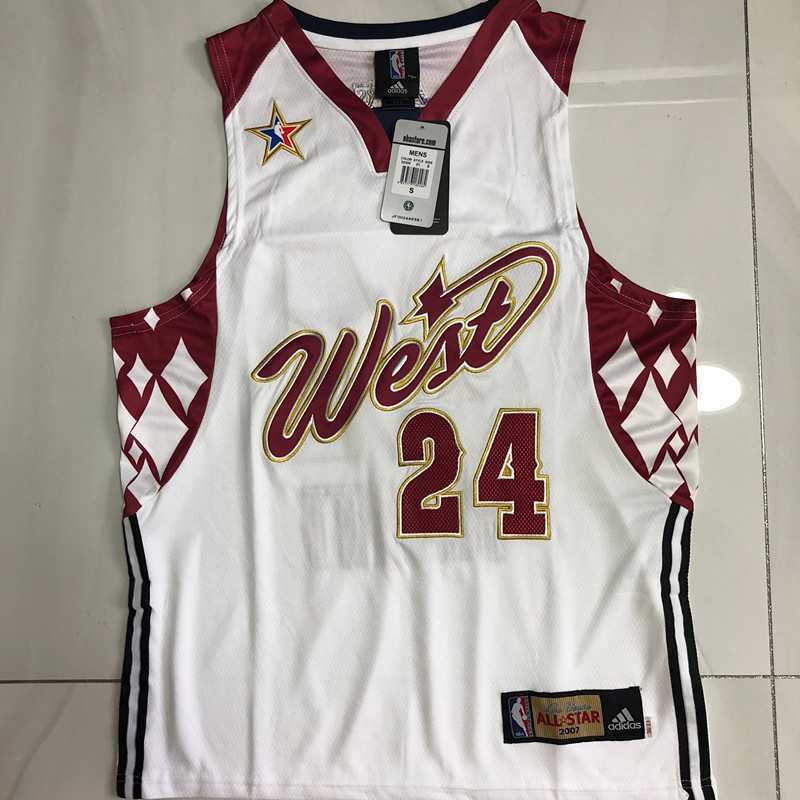 #24 kobe bryant 2007 all star game authentic jersey Style 7 Basketball Jersey basketball jersey product view 1