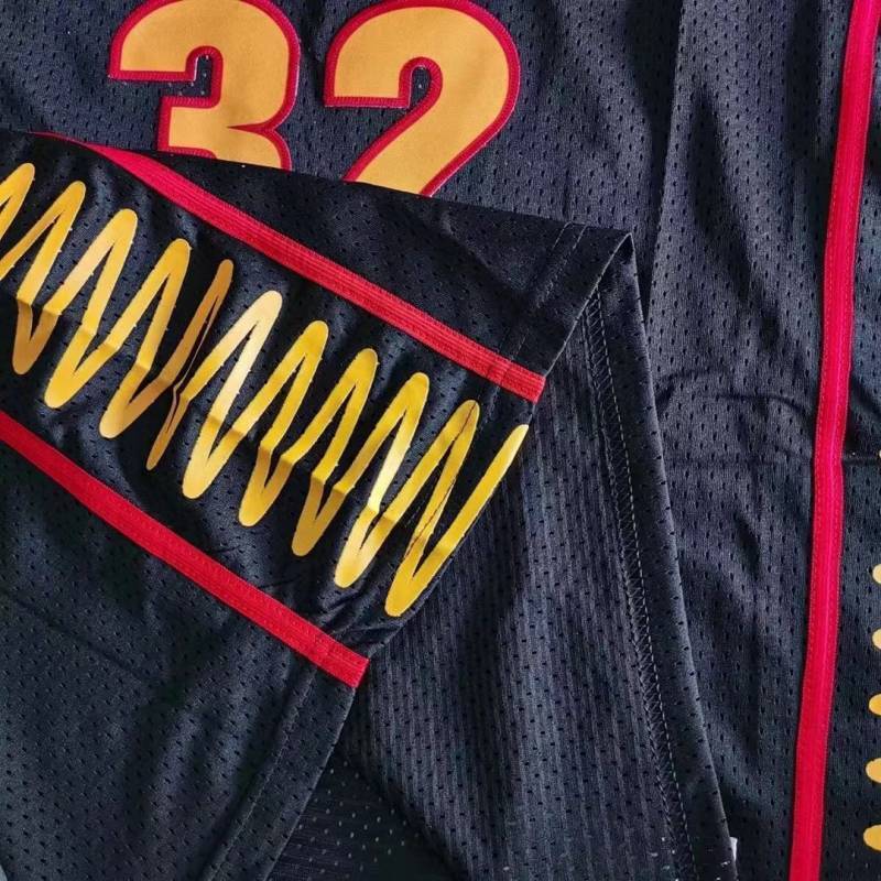 #32 davis mcdonald's jersey black Style 1 Basketball Jersey basketball jersey product view 1