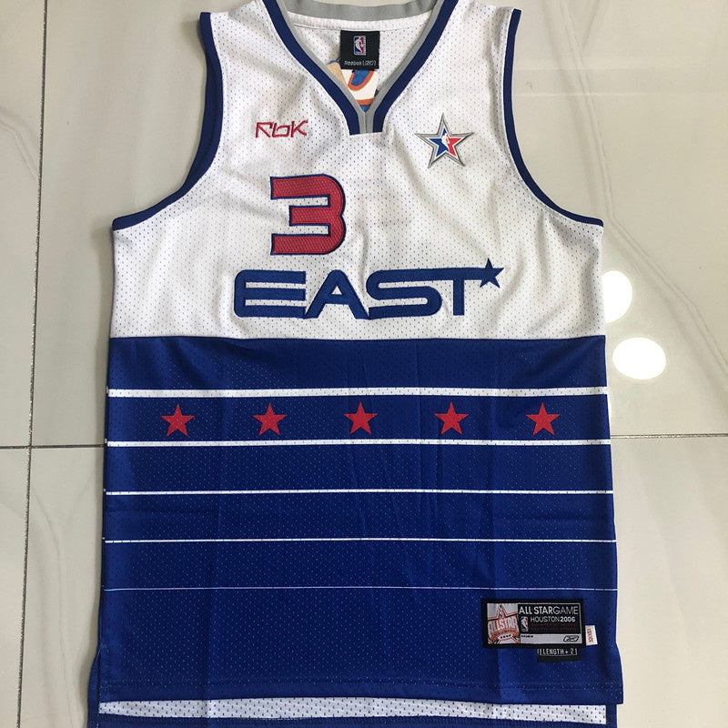 #3 Wade 2006 All stars game authentic jersey (XS-XXL) Style 7 Basketball Jersey basketball jersey product view 1