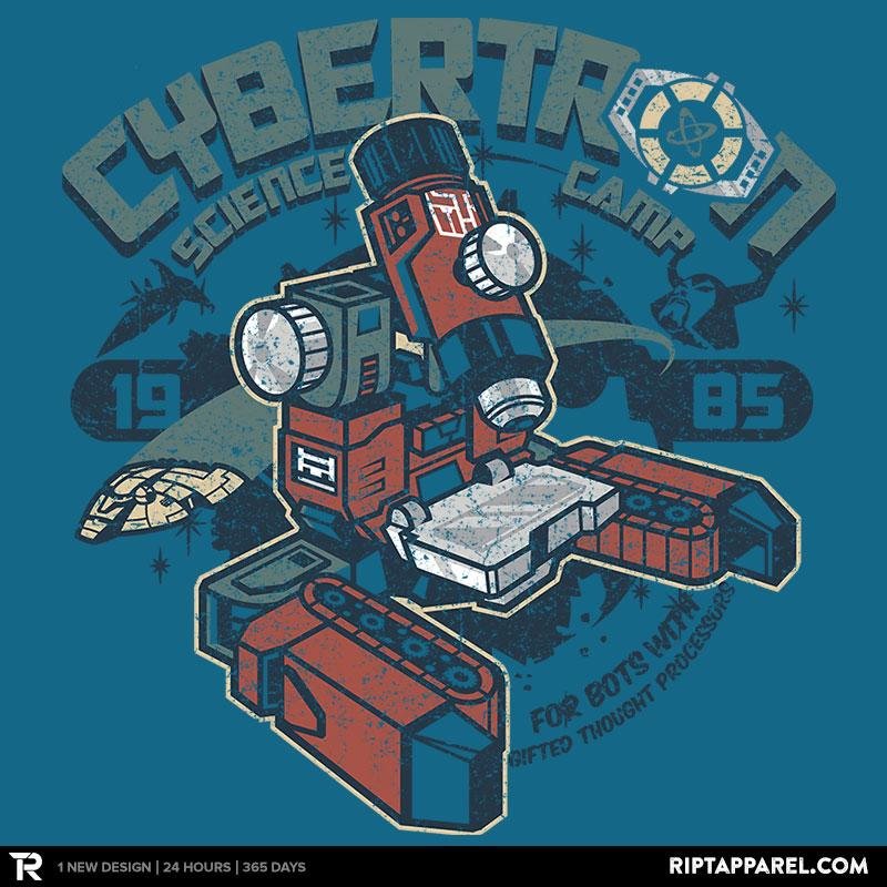 Cybertron Science Camp Exclusive Unisex T-shirt, Sweatshirt, Hoodie, Long Sleeve Tee - T-Shirt, Sweatshirt, Hoodie