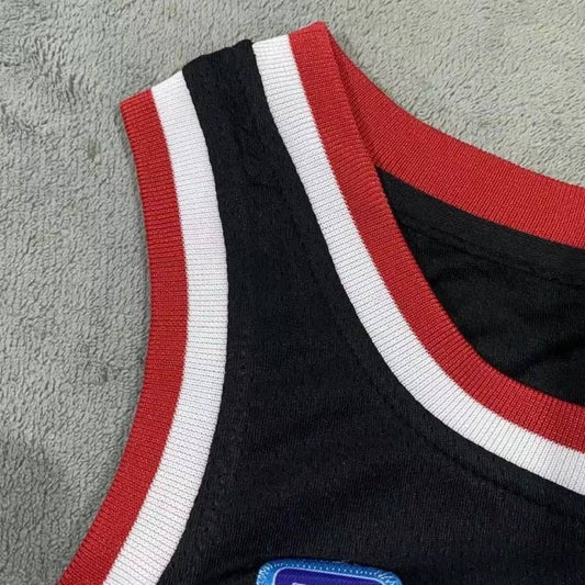 #6 pat three mafia jersey black Style 2 Basketball Jersey basketball jersey product view 1
