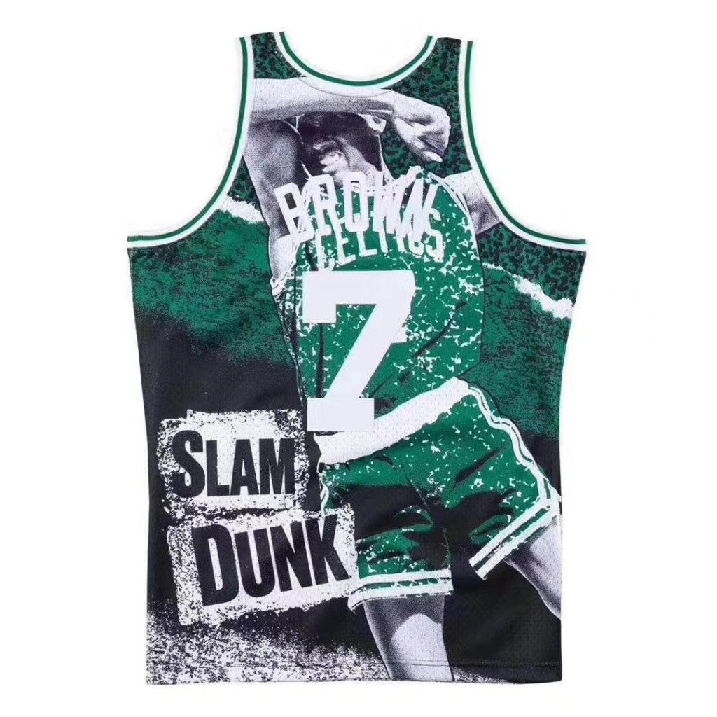 #7 brown slam dunk jersey (print) Basketball Jersey basketball jersey product view 1