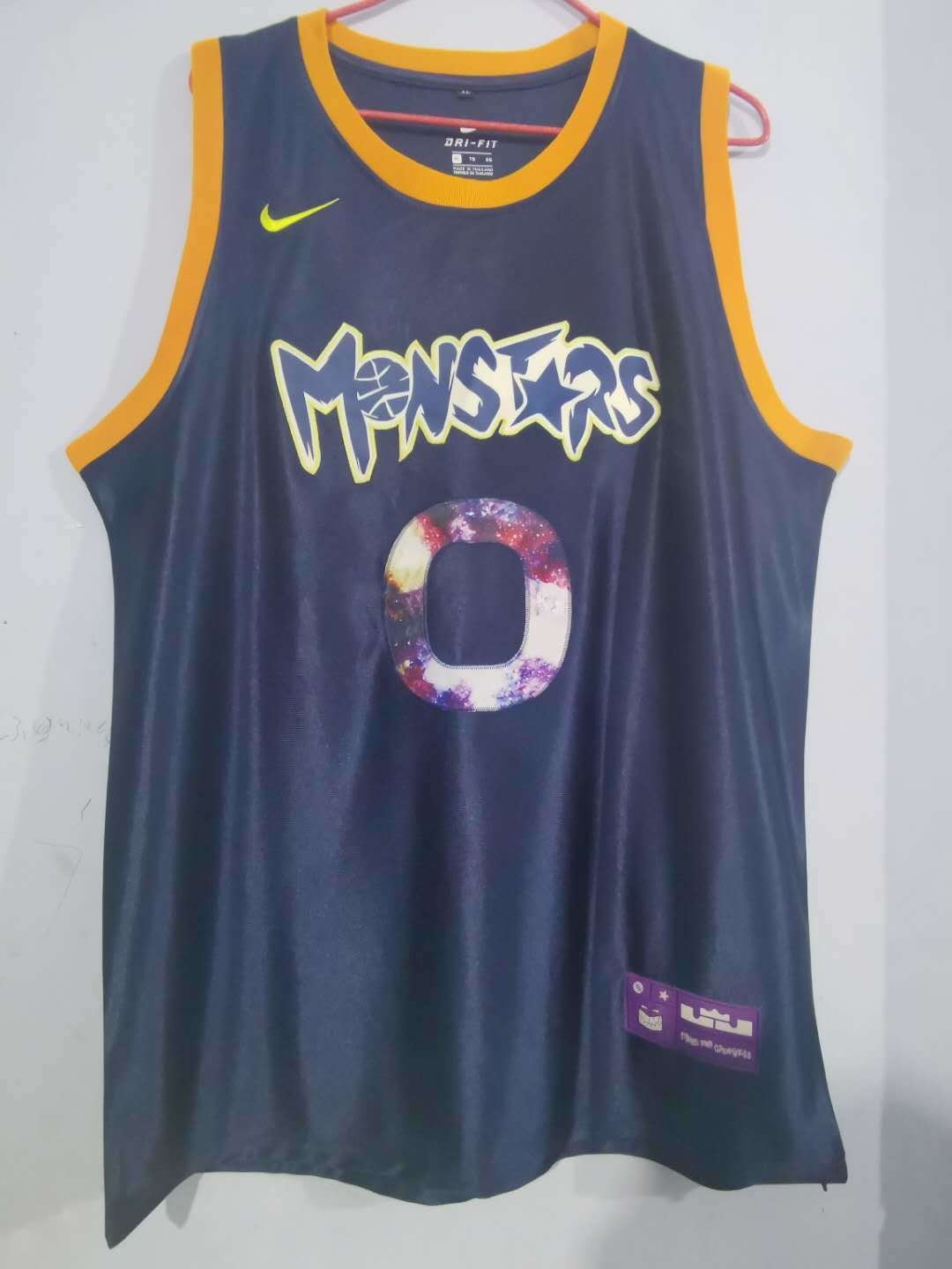 23 James James 23 # Tune Squad 2Monstars Collaboration CW4279 Style 2 Basketball Jersey basketball jersey product view 1