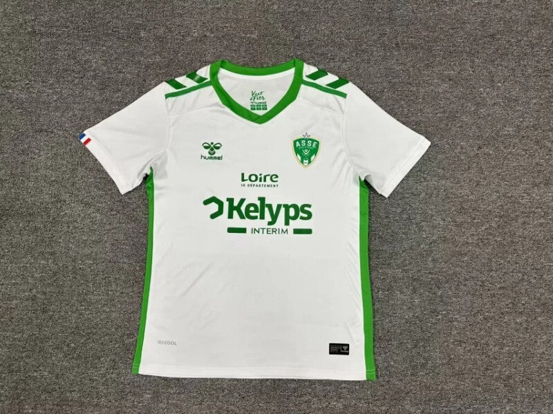24-25 asse away white soccer jersey size s-2xl Style 1 sports jersey product view 1