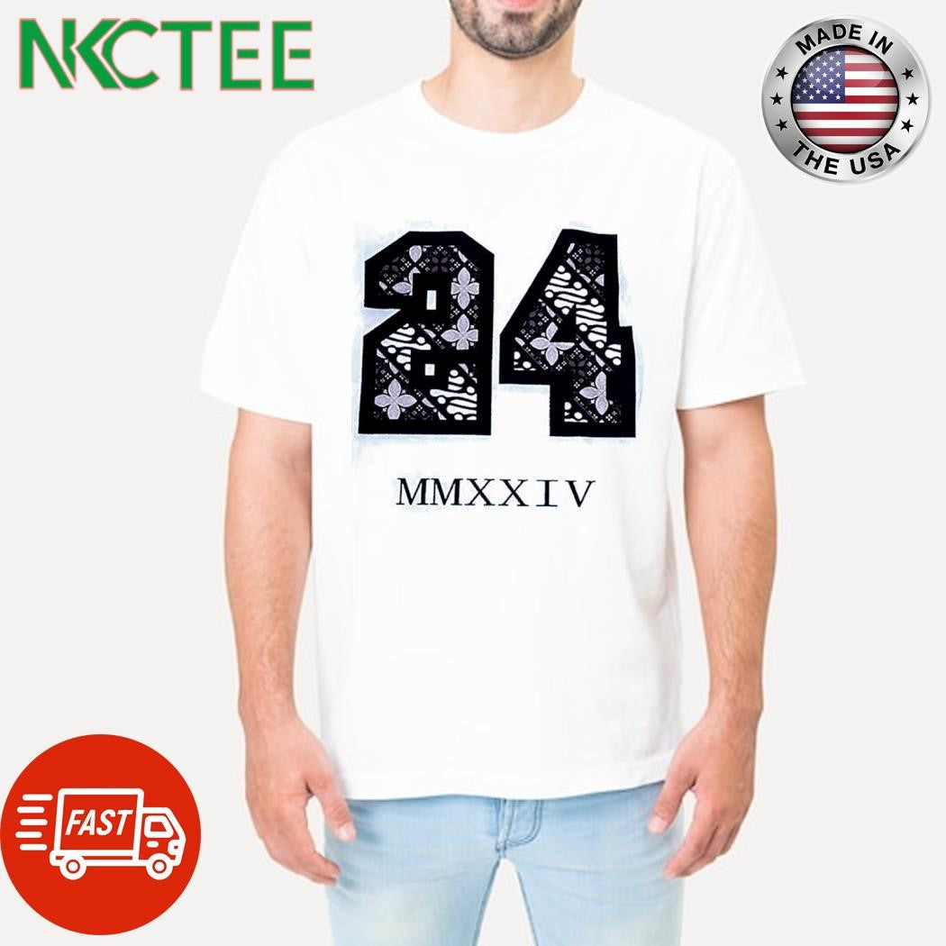 24 MMXXIV shirt Unisex T-shirt, Sweatshirt, Hoodie, Long Sleeve Tee - T-Shirt, Sweatshirt, Hoodie