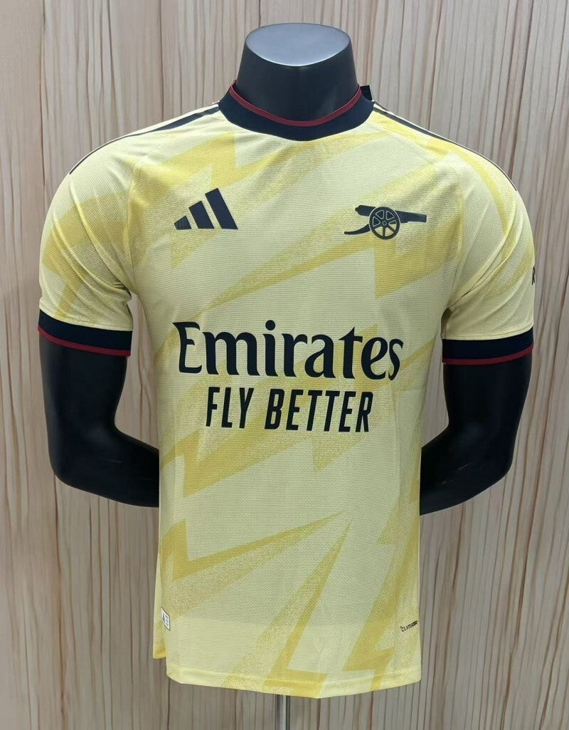 26 27 Arsenal Yellow Style 2 Soccer Jersey sports jersey product view 1