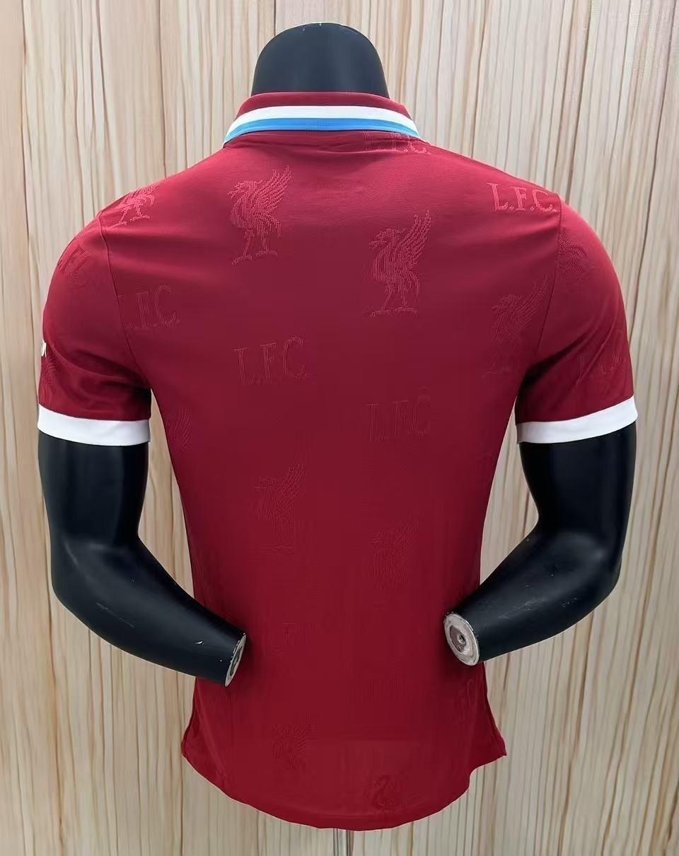 26 27 Liverpool Red Style 1 Soccer Jersey sports jersey product view 1