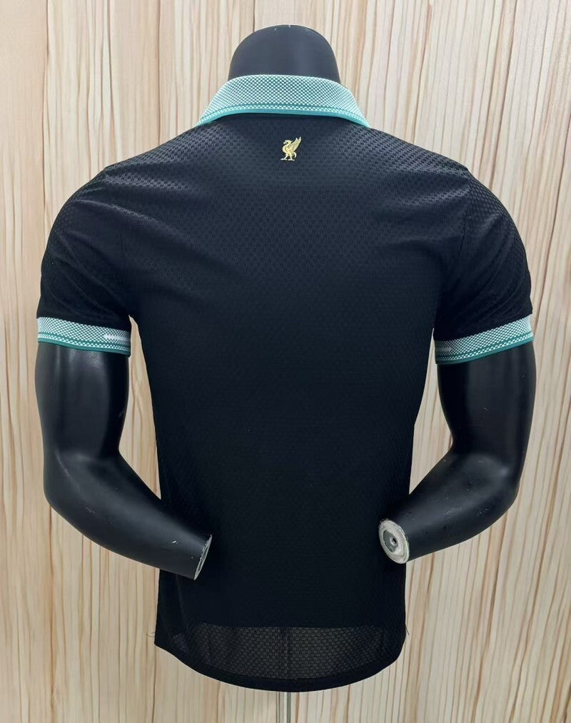 26 27 Liverpool polo Black Style 1 Soccer Jersey sports jersey product view 1