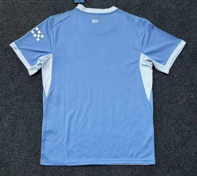 26 27 Manchester City Manchester City Home Style 3 Soccer Jersey sports jersey product view 1